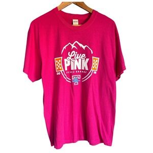 Womens Size L 2018 Live Pink Bleed Orange Tennessee Vols T Shirt Lady Volunteers